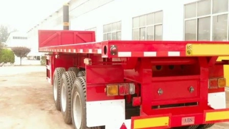 Made in China Triaxial Truck Dump Trailer Rear Dump Semi Trailer