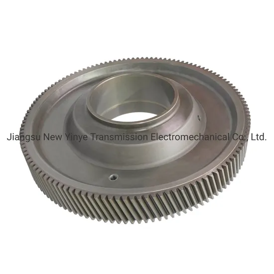 Helical Bull Gear for Metro Cylindrical Reducer Gearbox 