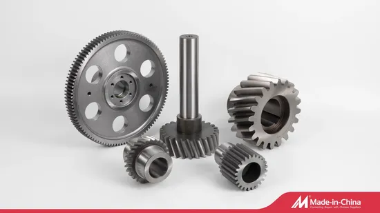 Worm and Wormwheel Hardened Tooth Surface OEM Helical Cylindrical Gear 