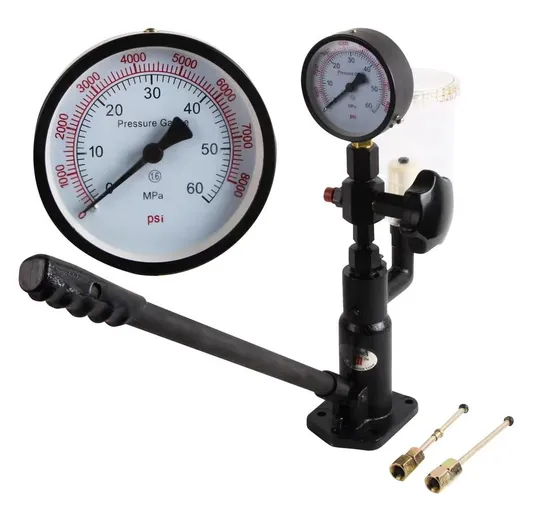 Diesel Injector Tester Kit, Fuel Injector Tester, Fuel Pressure Gauge Kit, Engine Compression Tester 
