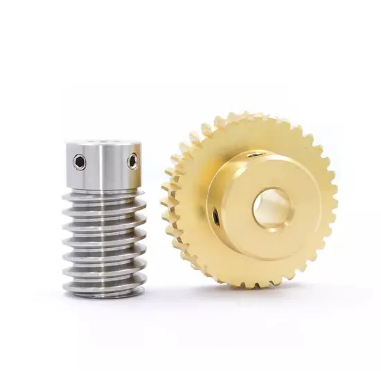 Copper Worm Gear Worm Shaft 0.8 Module 20 25 30 35 40 50 60 Stainless Steel Worm Turbine Drive Gear 