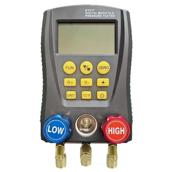 Refrigeration Digital Manifold Gauge Set for Air Conditioning/Refrigerator Digital Gauges 