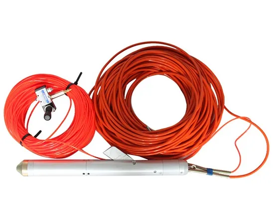 ASTM D7400 3c Geophone Borehole Triaxial Geophones for Downhole Seismic Survey Borehole Geophone Strings