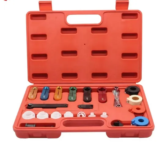 Fuel Line Disconnect Tool Set, 22PCS Master Quick Disconnect Tool Kit for Automotive AC Fuel Line and Transmission Oil Cooler Line 