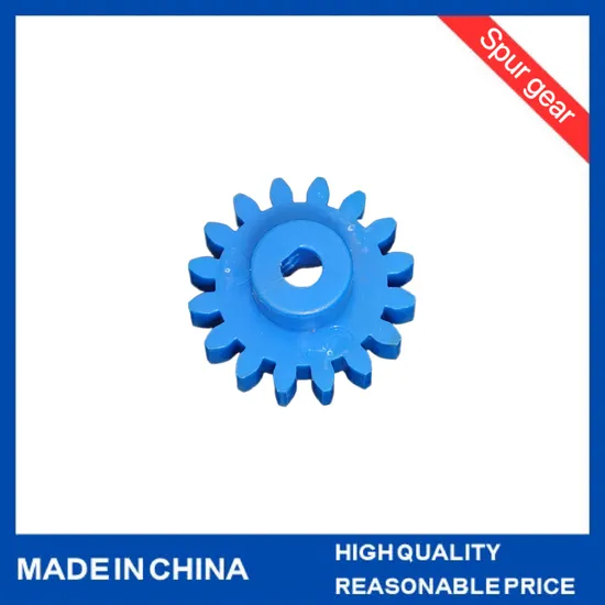 Spur Gear Plastic Cylindrical Gear Customized Mc Nylon Spur Bevel Gear Design 