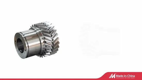 Custom Wear Resistant High Strength Heavy Duty Forged Press Herringbone Gear Customized Bevel Cylindrical Spiral Double Helical Helix Pinion Spur Gear 