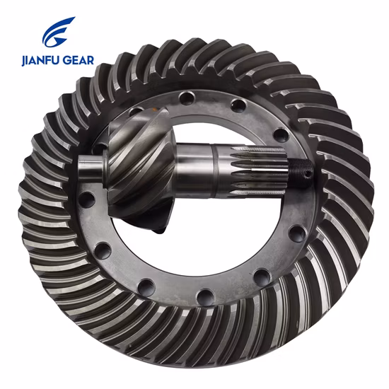 Industrial Cast Steel Hard Gear Spiral Bevel Gear